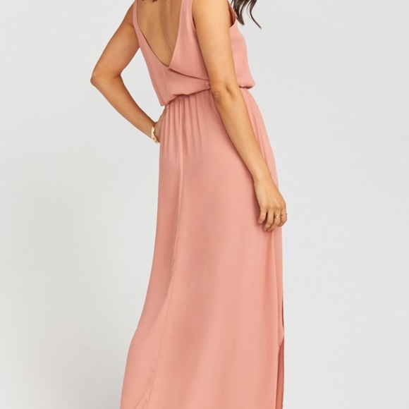Kendall Maxi Dress Rustic Mauve - Picture 3 of 4